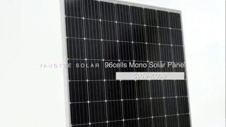 Prezzo del pannello solare fotovoltaico mono da 550 W di garanzia Yangtze da 25 anni