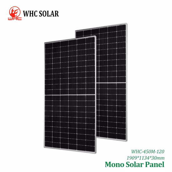 TUV, CE, SGS 144 Half Cell Poly PV Fold Modulo policristallino monocristallino nero flessibile Pannello di energia solare mono fotovoltaico con 20 anni di garanzia